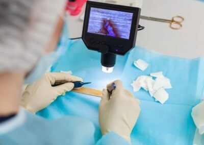 Cure & Travel clinic performing FUE transplant