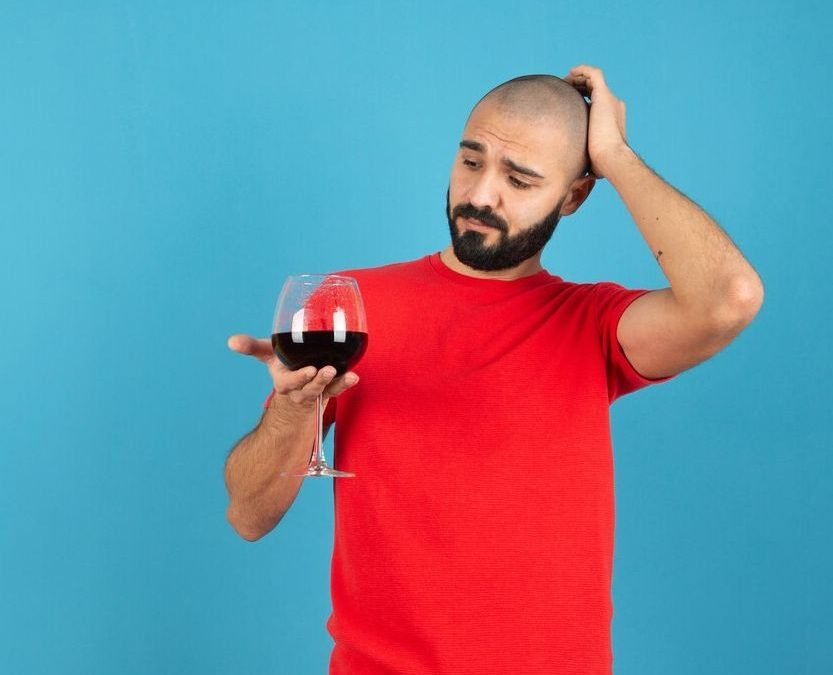 why alcohol is bad for your hair