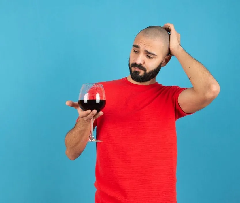 why alcohol is bad for your hair