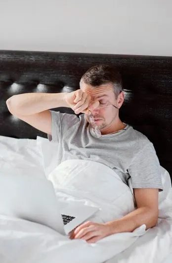 Hair loss caused by chronic stress